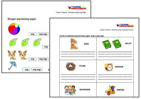Free Pantukoy Worksheets 1st Grade Worksheets Worksheets Free
