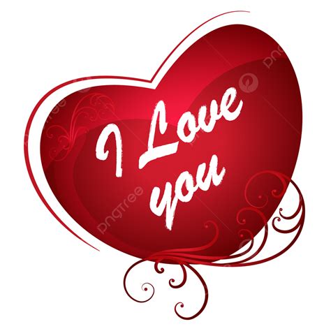 Heart Decoration Element Valentine Day Love You Heart Valentine Love