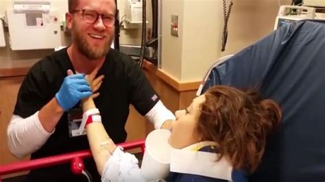 patient proposes and flirts with nurse while coming out of anesthetic video flirting nurse
