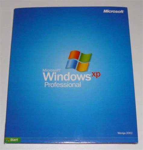 Oryginalny Windows Xp Professional Upg Box Polski 8318809102