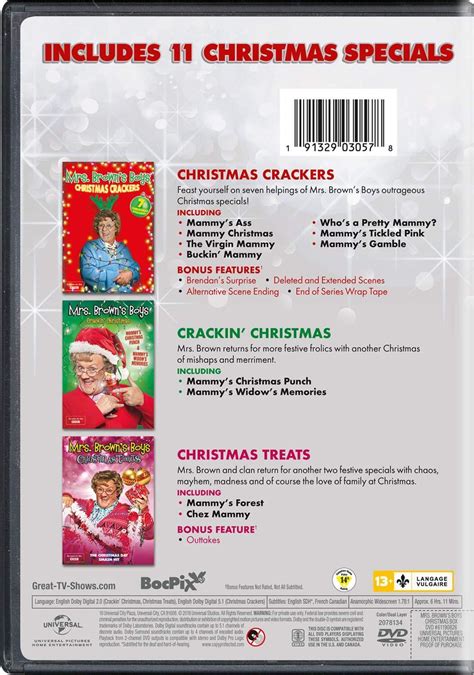 Mrs Browns Boys Christmas Box Christmas Crackers Crackin Dvd