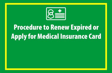 Looking for what health insurance types are available to you in 2020? Procedure to Renew Expired or Apply for Medical Insurance Card