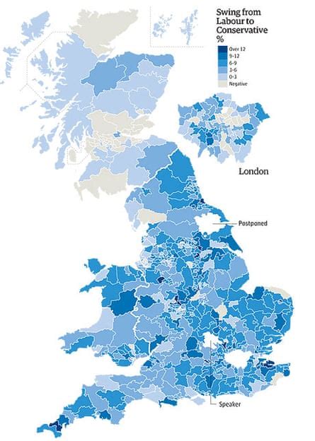 General Election 2010 The Ultimate Results Maps Uk News The Guardian