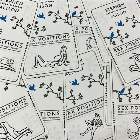 10x Personalised Sex Position Lockdown Lover Scratch Cards Etsy Uk