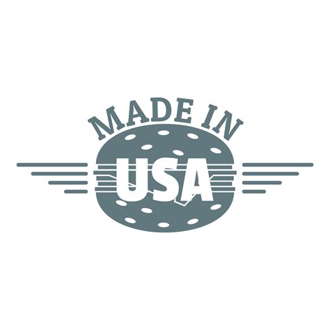 Made In Usa Logo Simple Style 15282049 Vector Art At Vecteezy