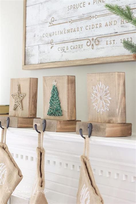 24 Diy Farmhouse Christmas Decoration And Crafts Woohome