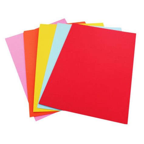The Box Create A4 Coloured Card 20 Sheets Approved Food