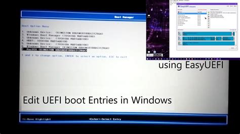 How To Edit An Uefi Boot Entry Easyuefi Images And Photos Finder