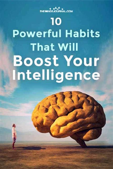 10 Powerful Habits That Will Boost Your Intelligence