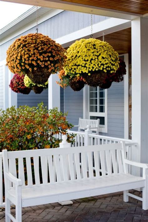 35 Clever Hanging Garden Decoration This Fall Fall Outdoor Decor