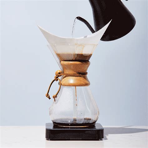 For each cup, use 8 g (1 rounded tbsp) coffee and 148 g (5 oz) water. Chemex Brew Guide - Joe Coffee Company