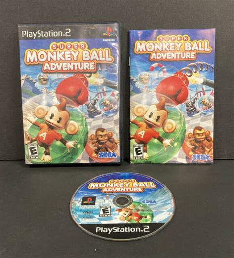 Super Monkey Ball Adventure Sony Playstation 2 2006 Ps2