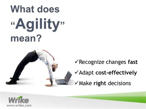 What Does Agility Mean Recognize