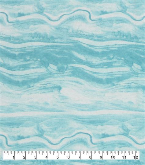 Blue Marble Flannel Fabric By The Yard Or Precut Fabric Bundle Etsy