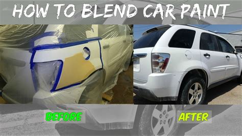 How To Blend Car Paint Like A Pro Youtube