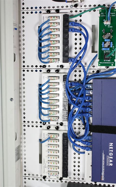 Choose a pair, forget the other three pairs, done. Home Network Panel Cat5 Punchdown - The Construction Academy
