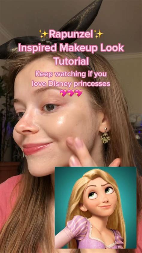 Rapunzel Inspired Makeup Look Tutorial Disney Princess Makeup Tutorial Disney Makeup Disney