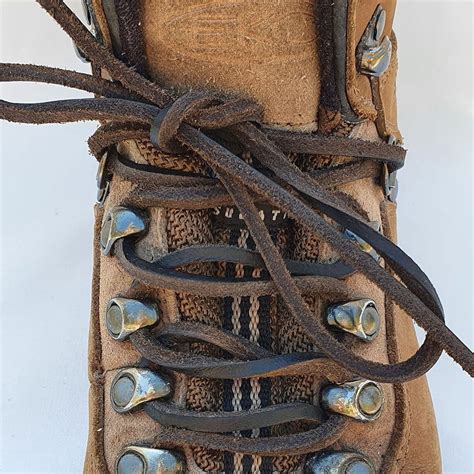 Leather Shoe Lacesboot Laces Leather And Trading