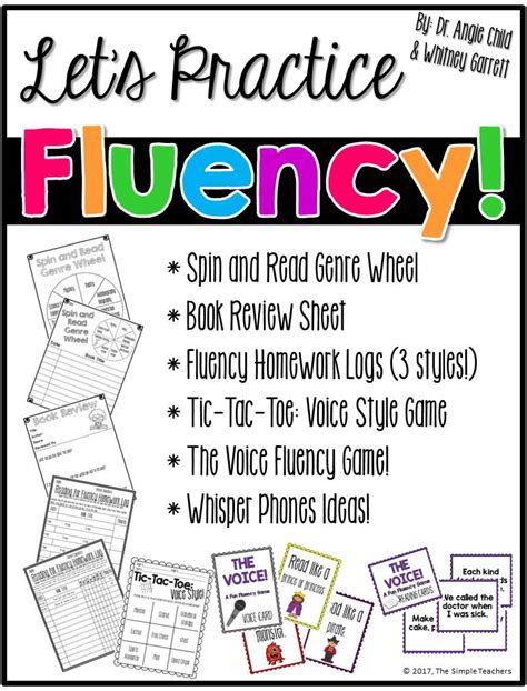 The Simple Teachers Effective Fluency Instruction