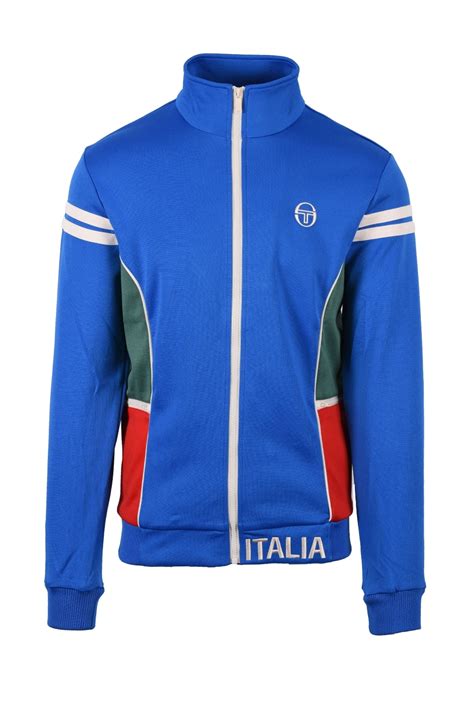 Sergio Tacchini Mambo Track Top Strong Blue Clothing From Michael