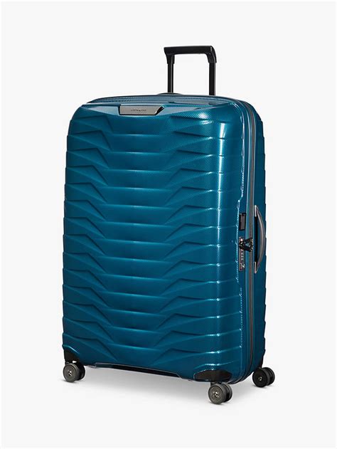 Samsonite Proxis 4 Wheel 81cm Large Suitcase Petrol Blue