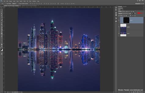 Creating A Cityscape Reflection Hdrshooter