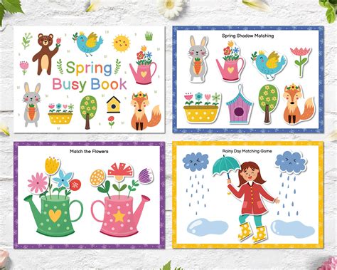 Free Busy Book Printables