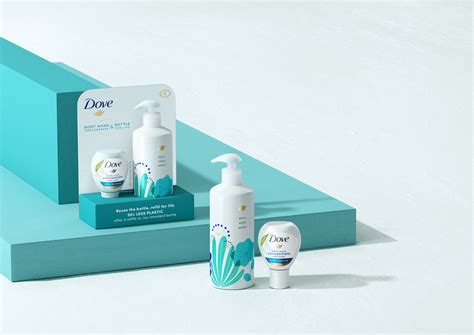 Dove S New Body Wash Reusable Bottle And Concentrate Refills By Jdo Are Too Beautiful To Go