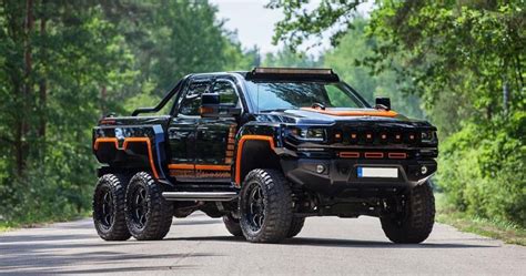 The Bureko 6x6 Is The Hummer Like Silverado You Didnt Know You Wanted