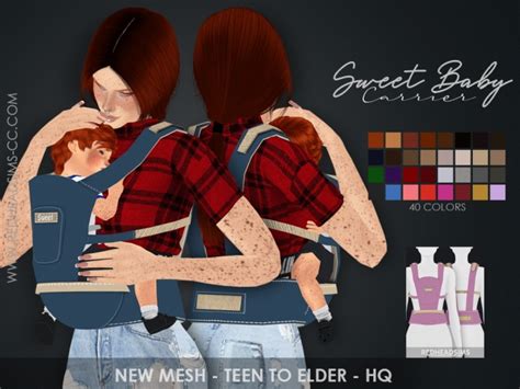 Follow your sims to all other careers' workplaces aside from the original maxis' three careers (doctor, detective and scientist), as well as try out two new careers for your teens (fast food and barista). SWEET BABY CARRIER by Thiago Mitchell at REDHEADSIMS ...
