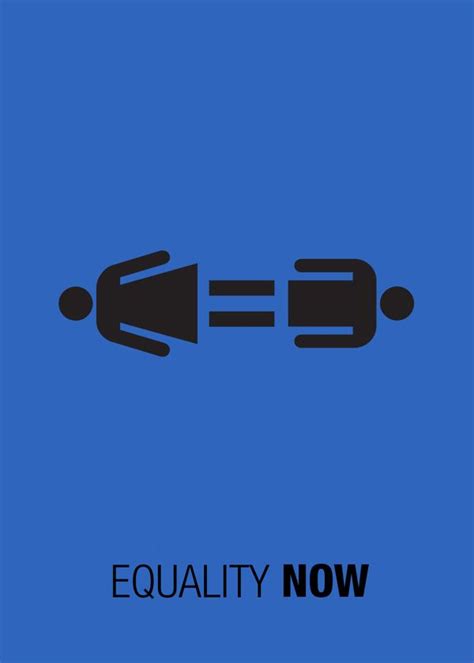 gender equality poster by raouia boularbah via behance social awareness posters gender