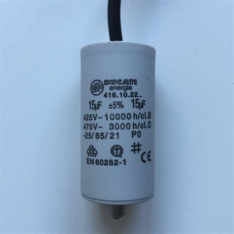 Buy Motor Run Capacitors 15uf Twin Lead Next Day Delivery