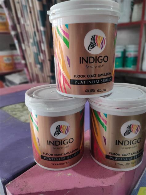 Indigo Floor Coat Emulsion Platinum Series Packaging Size 1 Liters At