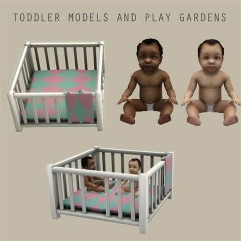 Leo Sims Toddlers And Playgarden For The Sims 4 Spring4sims Sims