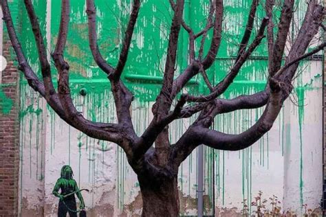 Una Nuova Opera Di Banksy Comparsa Su Un Muro A Nord Di Londra Artslife
