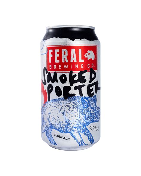 Feral Brewing Co Smoked Porter Can Boozy