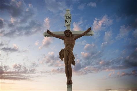 Hd Wallpaper Jesus Christ On Cross Monument God Statue Religion
