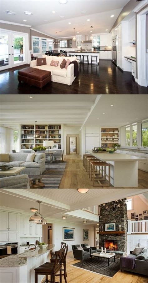 9 Open Kitchen Living Room Designs Ideas Beautiful Elegant Living Room