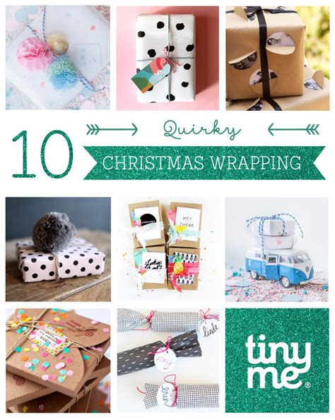 10 Quirky Christmas T Wrap Ideas Tinyme Blog