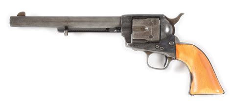 A Rare Colt Single Action Army Revolver In 44 Rimfire Auctions