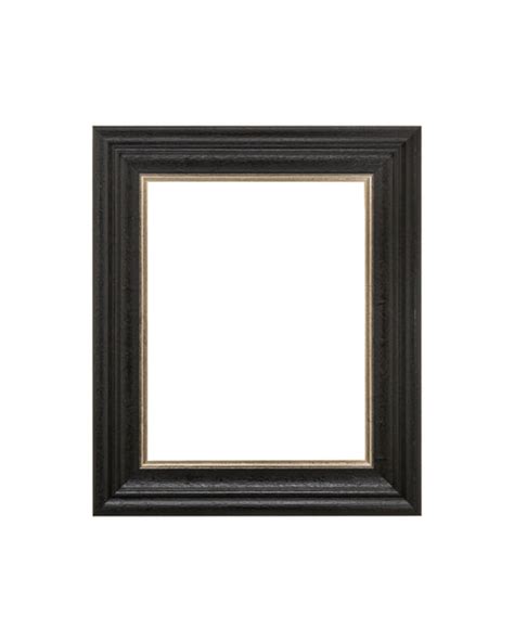 Distressed Black Frames Dark Artist Frames Wholesale Frame Co