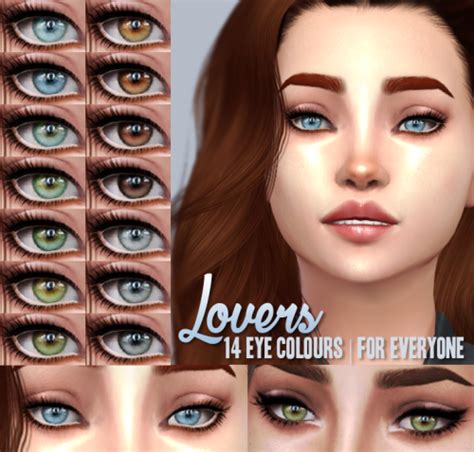 Sims 4 Eye Default Replacements My Sims 4 Blog Updated Chisamis