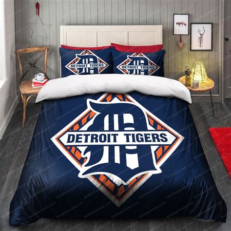 Logo Detroit Tigers MLB 100 Bedding Sets PLEASE NOTE This Is A Duvet