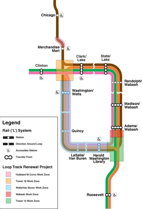Green Line Cta Stops Route Map Stations More Details