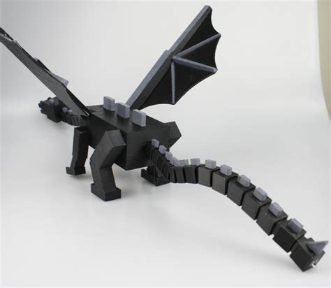 3d Printed Minecraft Ender Dragon Minecraft