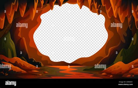 Lava Cliff Wall Stock Vector Images Alamy