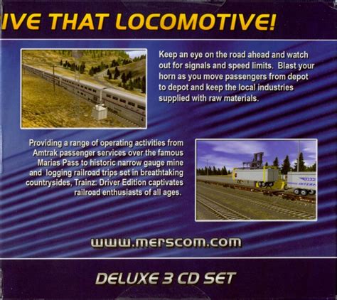 Trainz Driver Edition Cover Or Packaging Material Mobygames