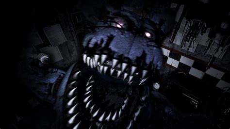 Fnaf Mod Nightmare Bonnie In The House Youtube