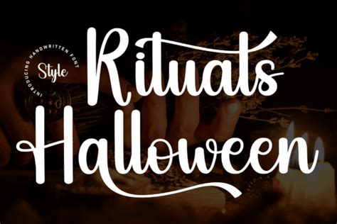 Rituals Halloween Font By William Jhordy · Creative Fabrica