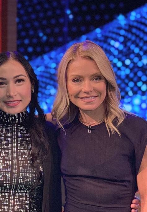 Kelly Ripa Is Styled In A Cefinn Tie Waist Voile Midi Dress While